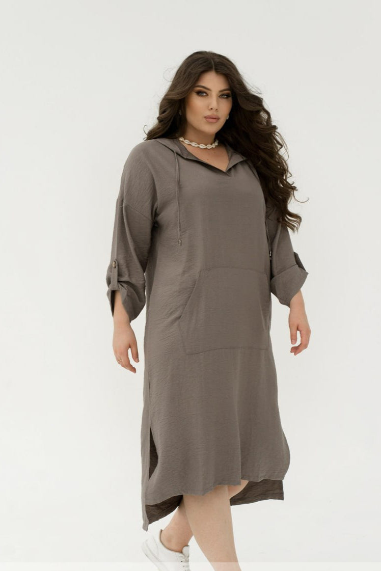 Dark Gray Dress #2384