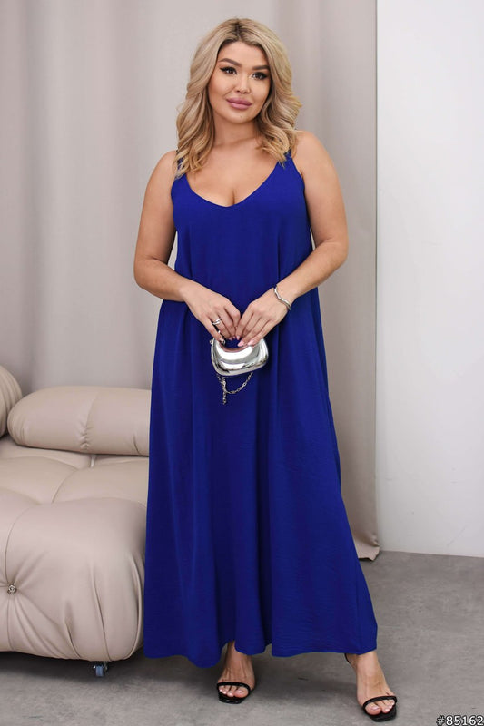 Long Blue Dress - sku 85162
