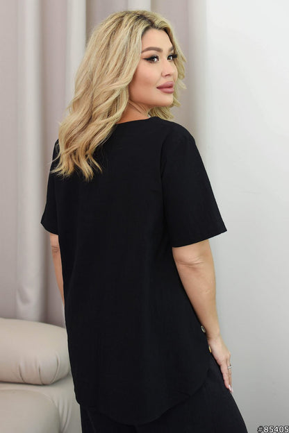 Black Blouse- sku 85405