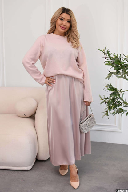 Suit with Long Skirt -sku 86578