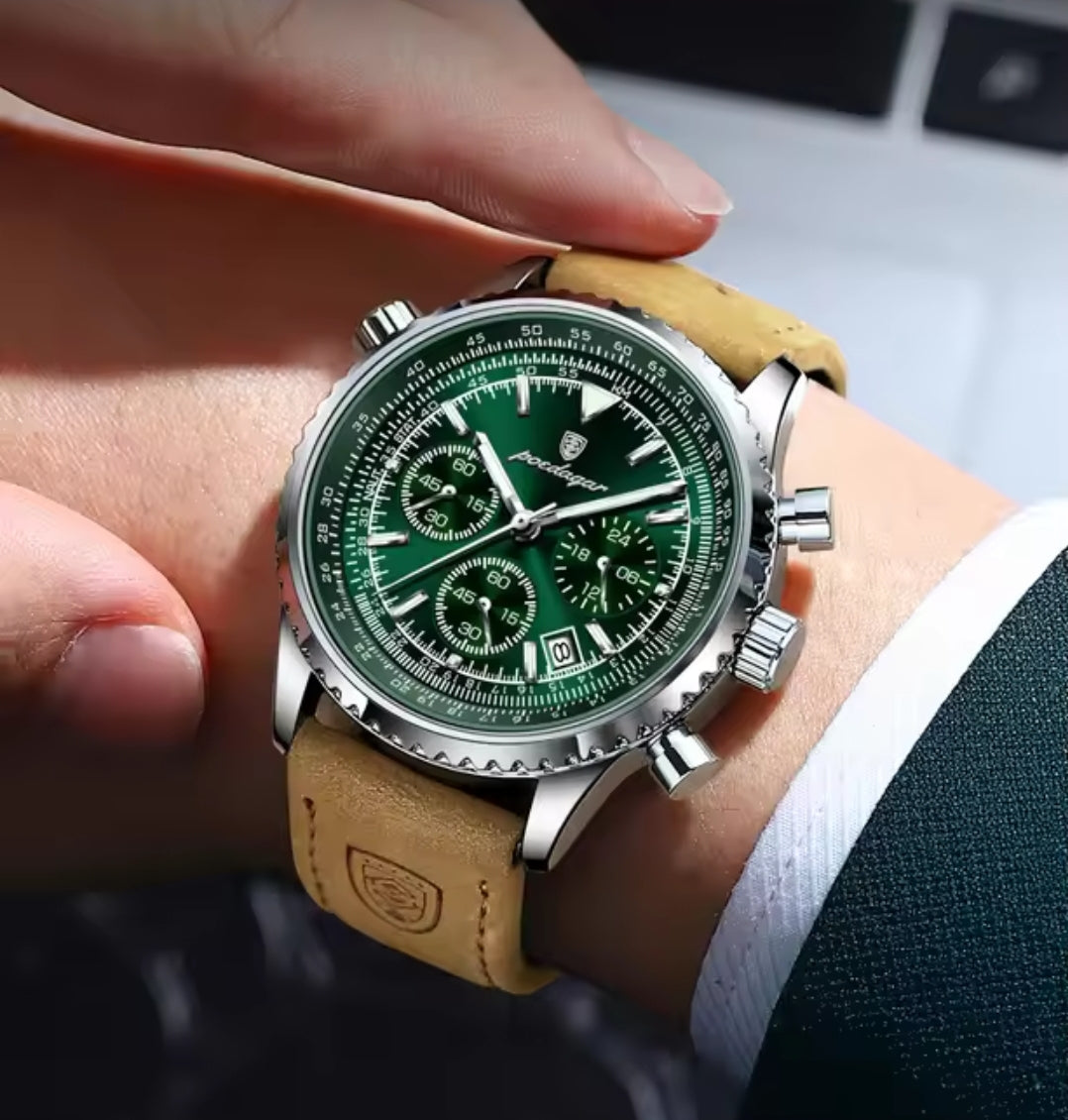 Luxury Man Watch Quartz Waterproof