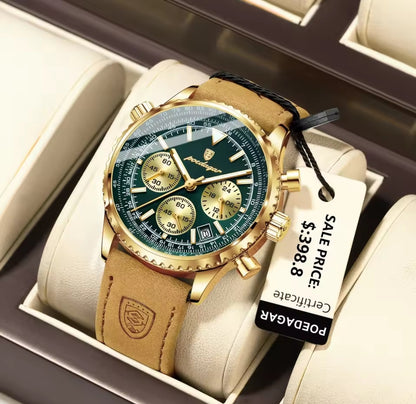 Luxury Man Watch Quartz Waterproof
